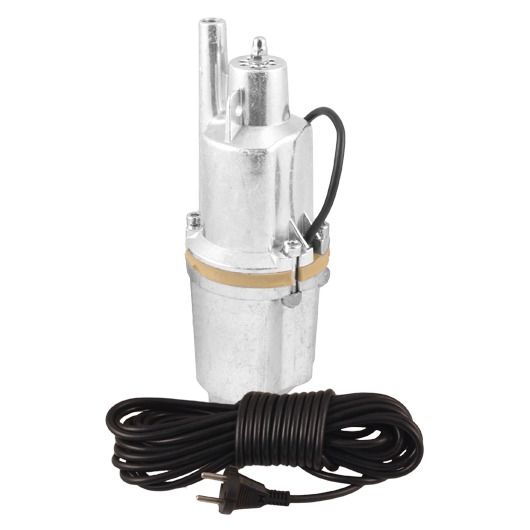 XVM 60 T/10, Погружной вибрационный насос JEMIX, (ВЕРХНИЙ ЗАБОР ВОДЫ, 0,25КВт, напор 60 м, произв. 20 л/мин, эл. кабель 10м) (6 ш.т./уп)